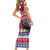 Kiribati Christmas Family Matching Short Sleeve Bodycon Dress and Hawaiian Shirt Frigatebird Santa Tekeraoi n te Kiritimati - Polynesian Pride