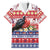 Kiribati Christmas Family Matching Summer Maxi Dress and Hawaiian Shirt Frigatebird Santa Tekeraoi n te Kiritimati - Polynesian Pride