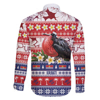 Kiribati Christmas Family Matching Summer Maxi Dress and Hawaiian Shirt Frigatebird Santa Tekeraoi n te Kiritimati - Polynesian Pride