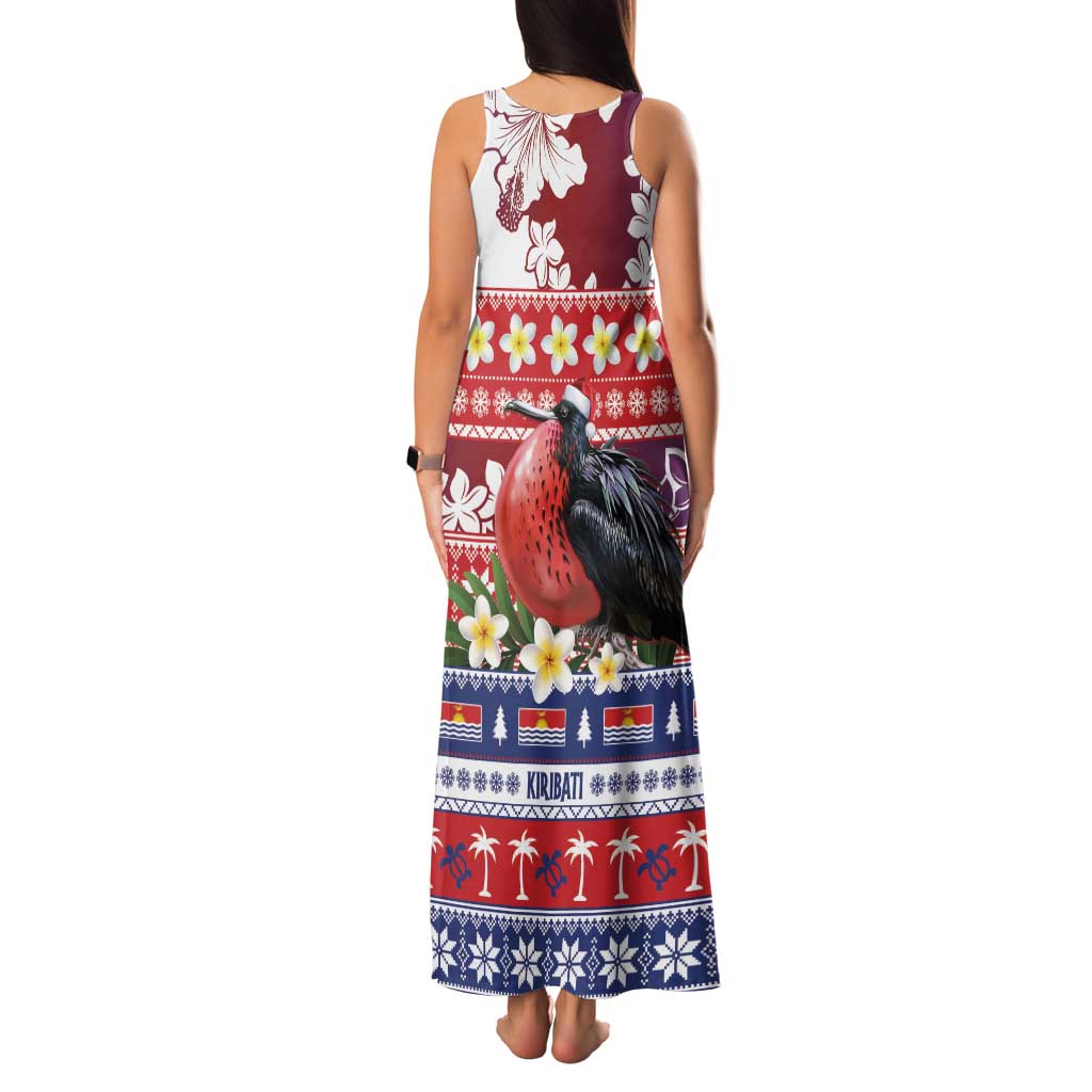 Kiribati Christmas Family Matching Tank Maxi Dress and Hawaiian Shirt Frigatebird Santa Tekeraoi n te Kiritimati - Polynesian Pride