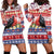 Kiribati Christmas Hoodie Dress Frigatebird Santa Tekeraoi n te Kiritimati - Polynesian Pride