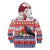 Kiribati Christmas Kid Hoodie Frigatebird Santa Tekeraoi n te Kiritimati - Polynesian Pride