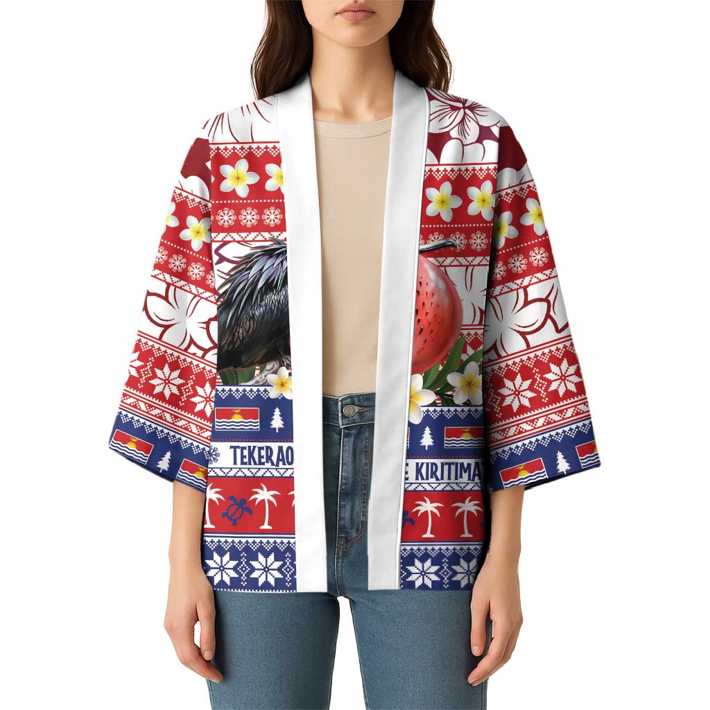 Kiribati Christmas Kimono Frigatebird Santa Tekeraoi n te Kiritimati - Polynesian Pride