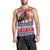 Kiribati Christmas Men Tank Top Frigatebird Santa Tekeraoi n te Kiritimati - Polynesian Pride