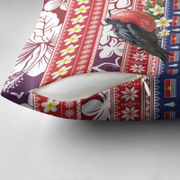 Kiribati Christmas Pillow Cover Frigatebird Santa Tekeraoi n te Kiritimati - Polynesian Pride