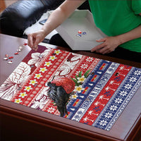 Kiribati Christmas Puzzle Frigatebird Santa Tekeraoi n te Kiritimati - Polynesian Pride