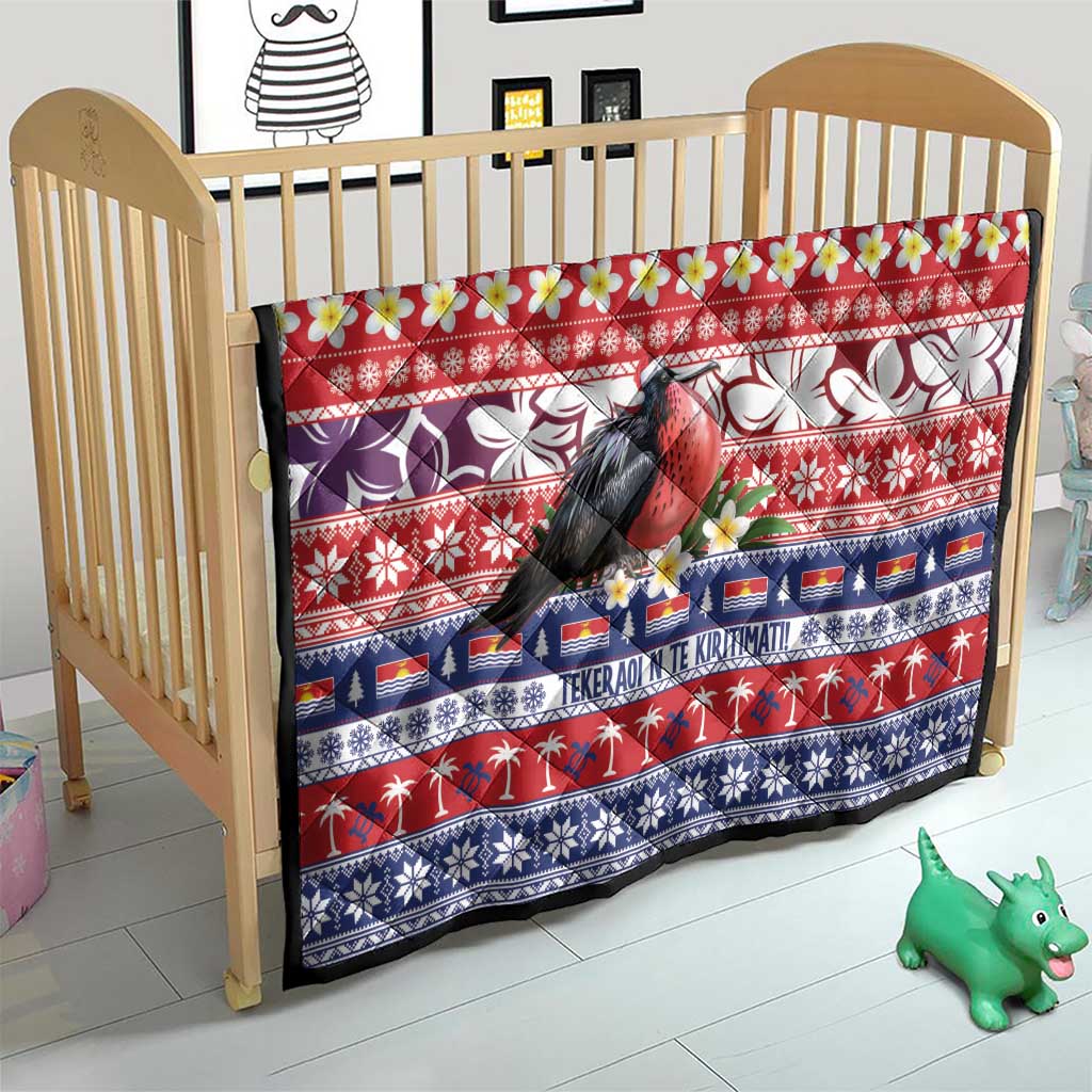 Kiribati Christmas Quilt Frigatebird Santa Tekeraoi n te Kiritimati - Polynesian Pride