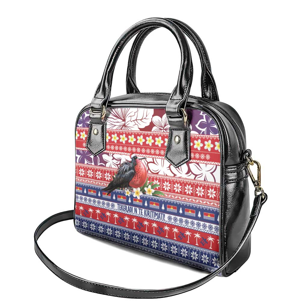 Kiribati Christmas Shoulder Handbag Frigatebird Santa Tekeraoi n te Kiritimati - Polynesian Pride
