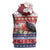 Kiribati Christmas Sleeveless Hoodie Frigatebird Santa Tekeraoi n te Kiritimati - Polynesian Pride