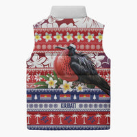 Kiribati Christmas Sleeveless Puffer Jacket Frigatebird Santa Tekeraoi n te Kiritimati - Polynesian Pride