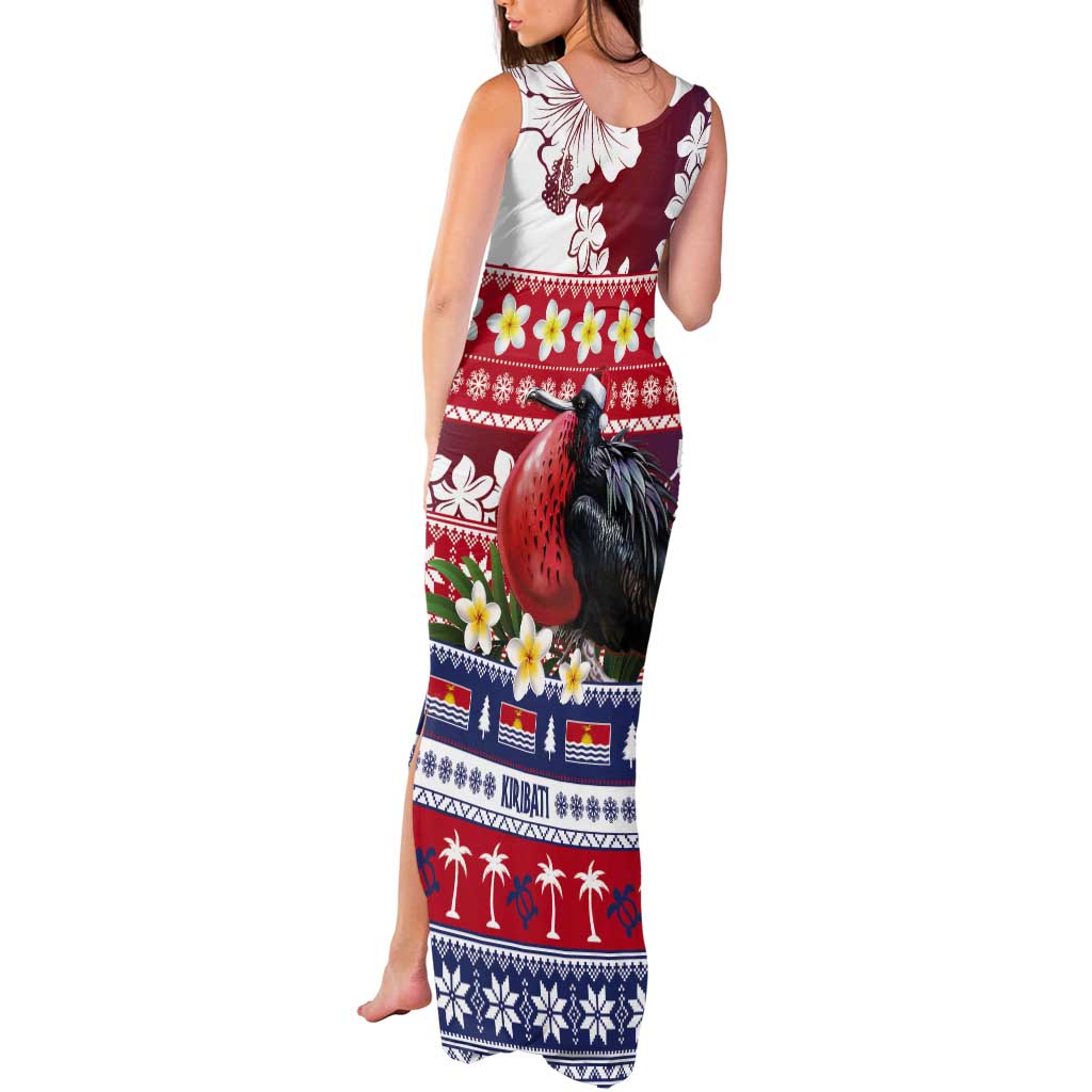 Kiribati Christmas Tank Maxi Dress Frigatebird Santa Tekeraoi n te Kiritimati - Polynesian Pride