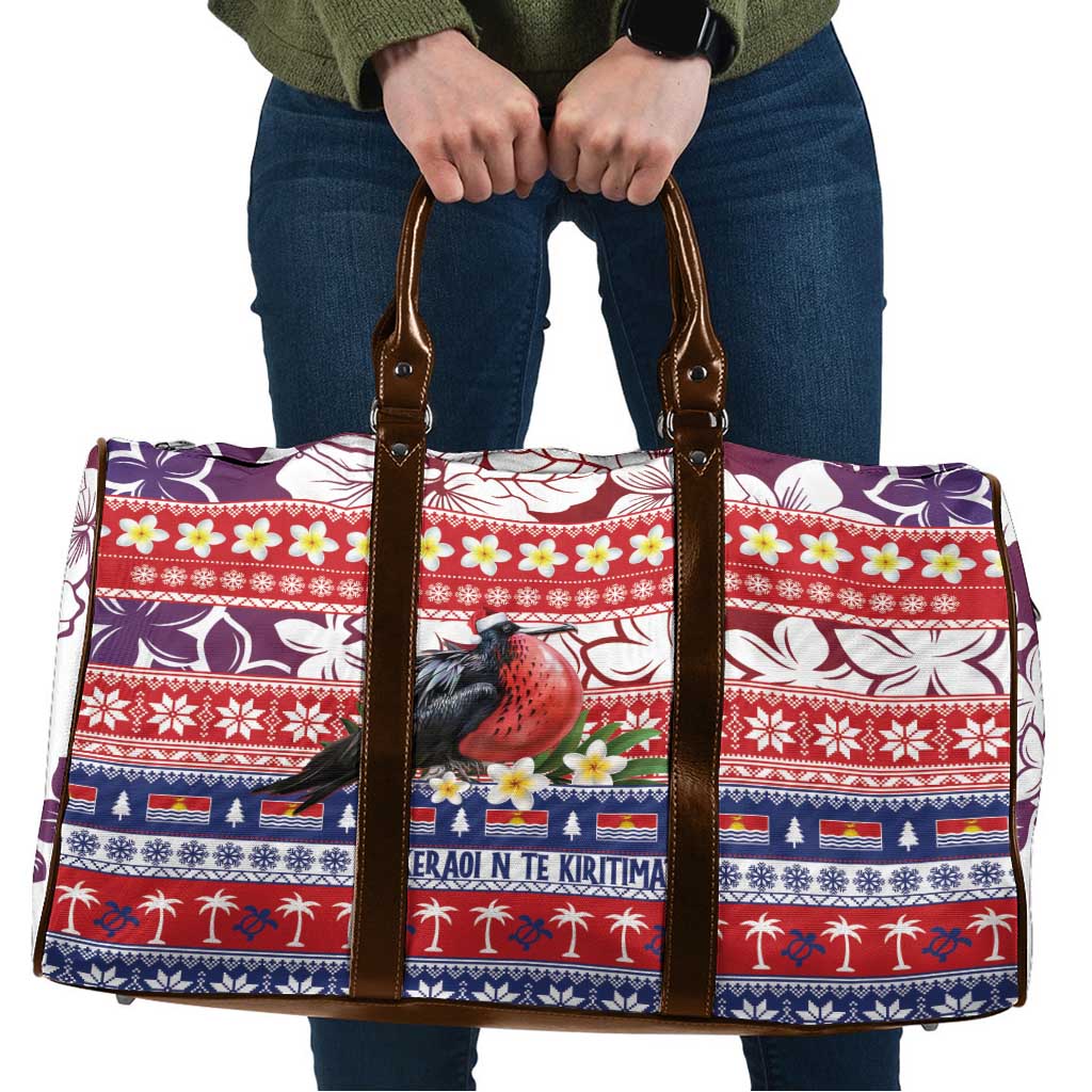Kiribati Christmas Travel Bag Frigatebird Santa Tekeraoi n te Kiritimati - Polynesian Pride
