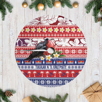 Kiribati Christmas Tree Skirt Frigatebird Santa Tekeraoi n te Kiritimati - Polynesian Pride