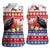 Kiribati Christmas Women Sleeveless Polo Shirt Frigatebird Santa Tekeraoi n te Kiritimati - Polynesian Pride