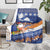 Marshall Islands Christmas Blanket Beachy Santa Monono ilo raaneoan Nejin - Polynesian Pride