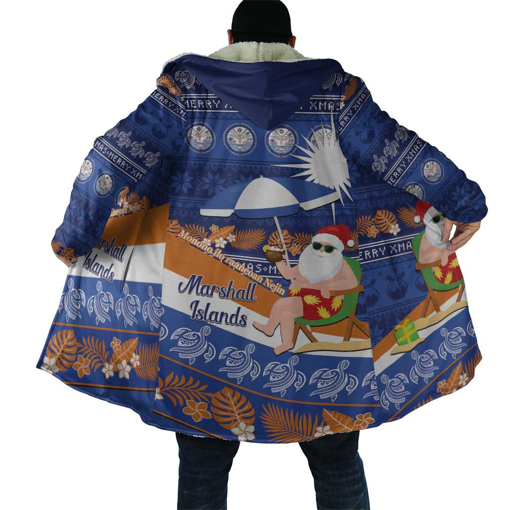 Marshall Islands Christmas Cloak Beachy Santa Monono ilo raaneoan Nejin - Polynesian Pride