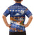 Marshall Islands Christmas Family Matching Long Sleeve Bodycon Dress and Hawaiian Shirt Beachy Santa Monono ilo raaneoan Nejin - Polynesian Pride