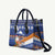 Marshall Islands Christmas Leather Bag Beachy Santa Monono ilo raaneoan Nejin - Polynesian Pride