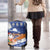 Marshall Islands Christmas Luggage Cover Beachy Santa Monono ilo raaneoan Nejin - Polynesian Pride
