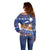 Marshall Islands Christmas Off Shoulder Sweater Beachy Santa Monono ilo raaneoan Nejin - Polynesian Pride