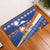 Marshall Islands Christmas Rubber Doormat Beachy Santa Monono ilo raaneoan Nejin - Polynesian Pride