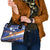 Marshall Islands Christmas Shoulder Handbag Beachy Santa Monono ilo raaneoan Nejin - Polynesian Pride