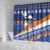 Marshall Islands Christmas Shower Curtain Beachy Santa Monono ilo raaneoan Nejin - Polynesian Pride