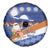 Marshall Islands Christmas Spare Tire Cover Beachy Santa Monono ilo raaneoan Nejin - Polynesian Pride