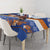 Marshall Islands Christmas Tablecloth Beachy Santa Monono ilo raaneoan Nejin - Polynesian Pride