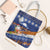 Marshall Islands Christmas Tote Bag Beachy Santa Monono ilo raaneoan Nejin - Polynesian Pride