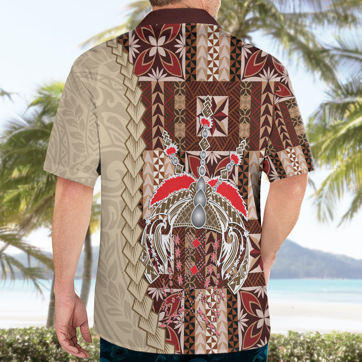 Samoa Tapau Hawaiian Shirt Samoan Siapo Pattern LT14 - Polynesian Pride