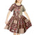 Samoa Tapau Kid Short Sleeve Dress Samoan Siapo Pattern LT14 - Polynesian Pride