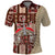 Samoa Tapau Polo Shirt Samoan Siapo Pattern LT14 Brown - Polynesian Pride