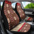 Samoa Siapo Car Seat Cover Tapa Pattern Mix Ula Fala Hibiscus LT14 - Polynesian Pride