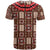 Samoa Siapo T Shirt Tapa Pattern Mix Ula Fala Hibiscus LT14 - Polynesian Pride