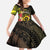 Vanuatu Christmas Family Matching Summer Maxi Dress and Hawaiian Shirt Vanuatuan Pig Tusk - Meri Krismas!