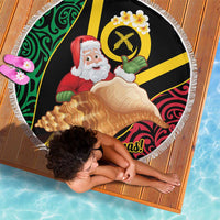 Vanuatu Christmas Beach Blanket Vanuatuan Conch Shell - Meri Krismas!