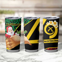 Vanuatu Christmas Tumbler Cup Vanuatuan Conch Shell - Meri Krismas!