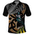 Aotearoa Kowhai Tui Bird Polo Shirt Maori Ngaru With Silver Fern