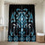 Blue Ngaru Taniko With Aotearoa Maori Tattoo Bathroom Set - Polynesian Pride