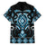 Blue Ngaru Taniko With Aotearoa Maori Tattoo Hawaiian Shirt