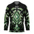 Green Ngaru Taniko With Aotearoa Maori Tattoo Hockey Jersey - Polynesian Pride