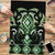 Green Ngaru Taniko With Aotearoa Maori Tattoo Puzzle - Polynesian Pride