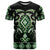 Green Ngaru Taniko With Aotearoa Maori Tattoo T Shirt