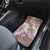 Polynesia Hammerhead Shark Tattoo With Plumeria Lei Car Mats