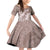 Polynesia Hammerhead Shark Tattoo With Plumeria Lei Family Matching Off Shoulder Short Dress and Hawaiian Shirt