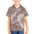 Polynesia Hammerhead Shark Tattoo With Plumeria Lei Family Matching Off Shoulder Short Dress and Hawaiian Shirt