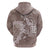 Polynesia Hammerhead Shark Tattoo With Plumeria Lei Hoodie