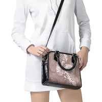 Polynesia Hammerhead Shark Tattoo With Plumeria Lei Shoulder Handbag LT14 - Polynesian Pride