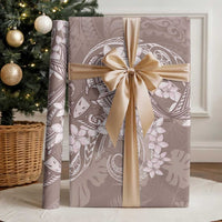 Polynesia Hammerhead Shark Tattoo With Plumeria Lei Wrapping Paper - Polynesian Pride